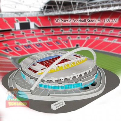 3D Puzzle Football Stadium : 168-A31